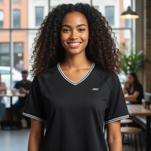 Vintage Women’s Black Reebok Shirt Size Large